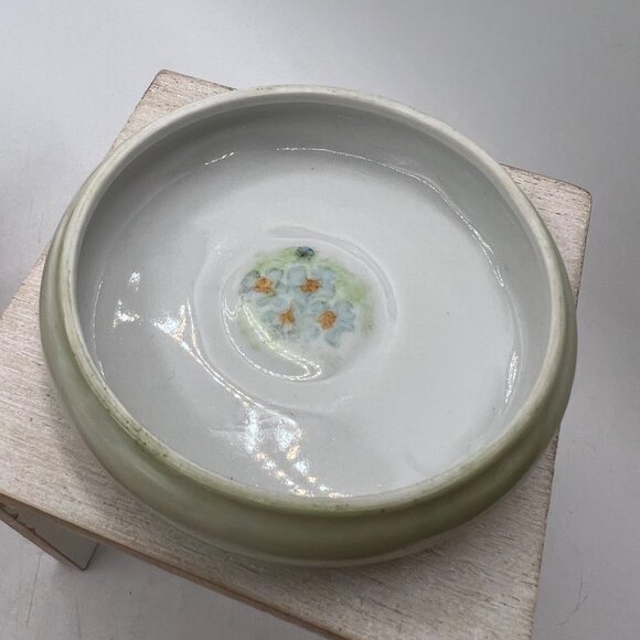 Japanese Ornate  Style Trinket Box Circular Style - Picture 3 of 7